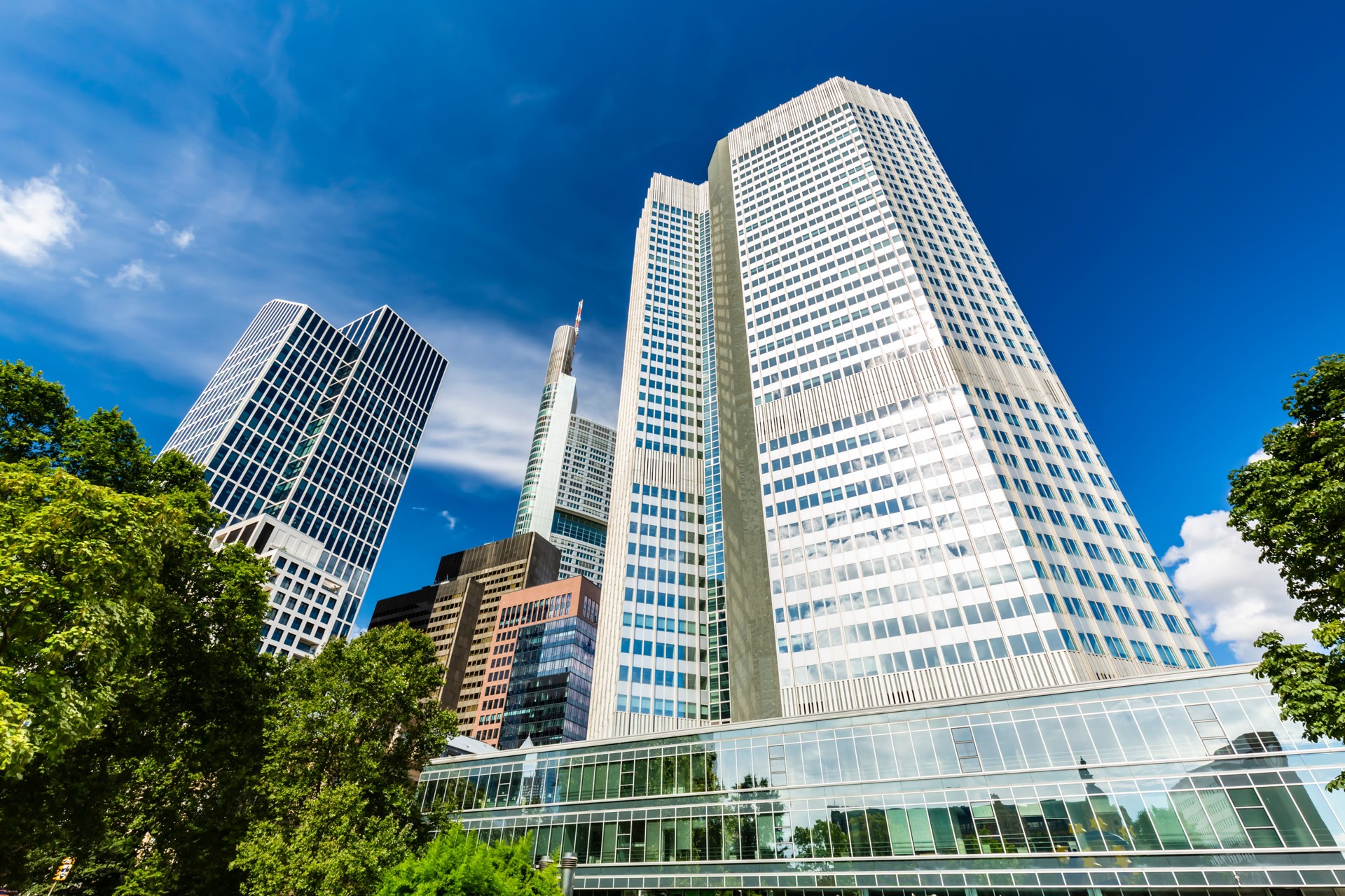 Skyscrapers in Frankfurt