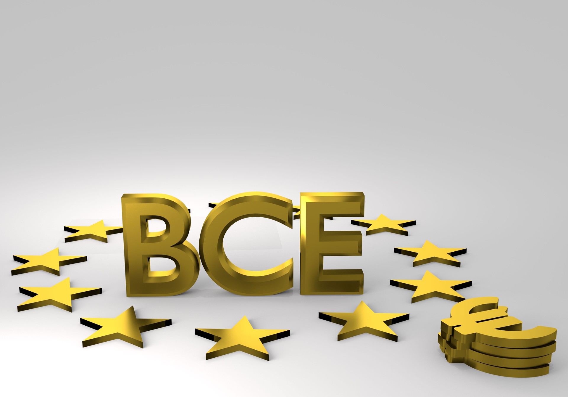 EURO SIGN, 3D ILLUSTRATION